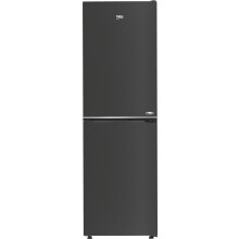 Beko AeroFlow HarvestFresh CNAD5692VPZ 192cm 50/50 Frost Free Fridge Freezer - Black Steel - D Rated