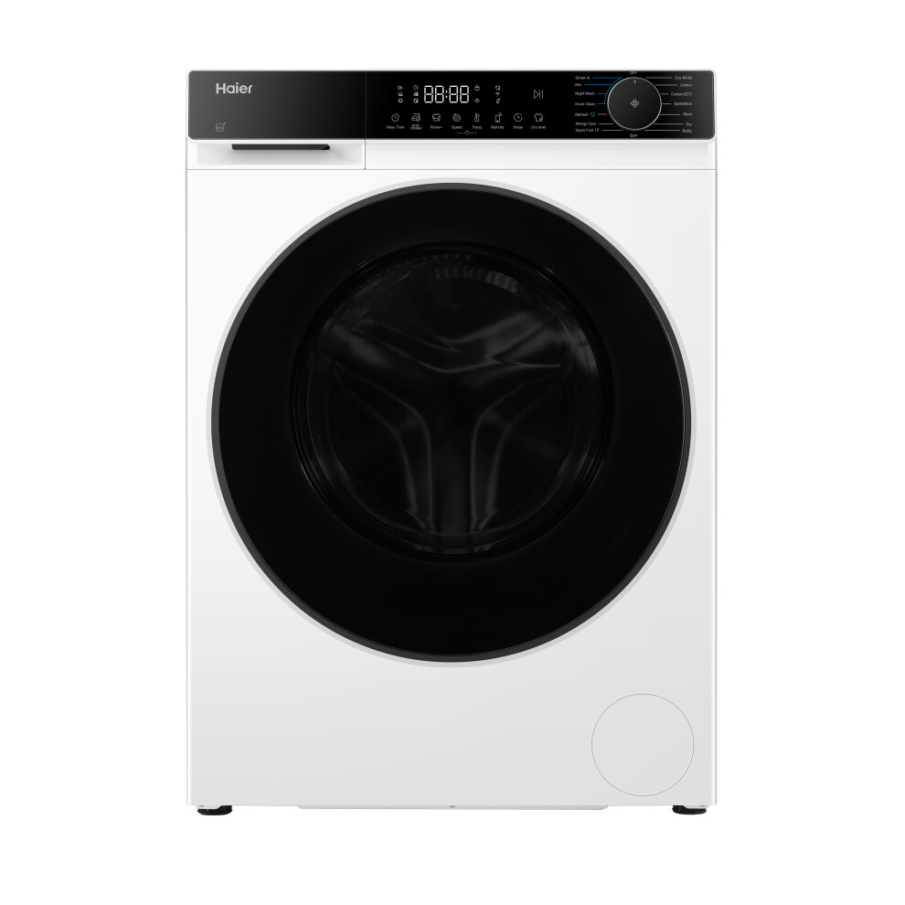 Haier X Series 5 Hwd100bp16357uuk 10Kg / 6Kg Washer Dryer With 1400 Rpm - White - D Rated [Wash&Dry], A Rated [Wash Only]