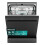 Hisense Hisense Standard Dishwasher - Black Inox - A Rated 2