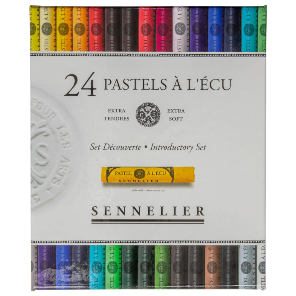 Zestaw Miekkich Pasteli Savoir-Faire Sennelier, 24 Szt. W Opak.-Wprowadzajacy-image