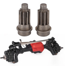 2Pcs Steel Rear Portal Drive Gear for RC Traxxas Axle 24x10mm