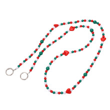 Phone Slung Chain Pendant Beaded Eye Catching Telephone-K2200