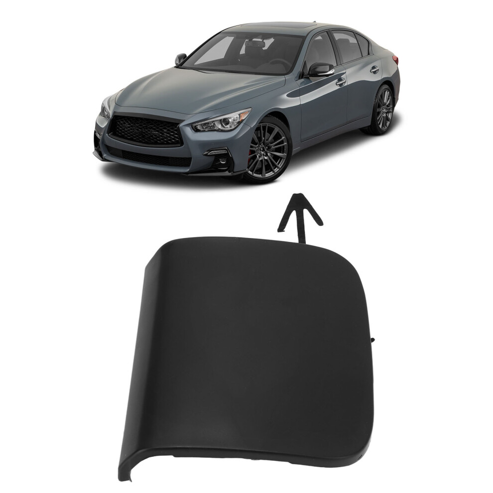 Front Bumper Towing Hook Cover For Infiniti Q50 V37 2018-2021 4631357262825