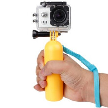 Flachboden Bobber Floating Hand Grip Auftrieb Stangen Selbst Einbeinstativ Stick für Gopro Yi Sport Kamera