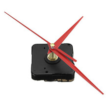 5 stücke 20mm Schaftlänge DIY Rote Dreieck Hände Stille Quarz Wanduhr Bewegung Mechanismus Für Ersatz