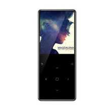 IQQ C6 8 GB Bluetooth 4.2 Verlustfreier Musik-MP3-Player, unterstützt FM E-Book, SCHWARZ