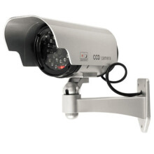 Solarbetriebene Fake-Kamera Outoodr Dummy Bullet CCTV-Sicherheitsüberwachungskamera Blinkende IR-LED