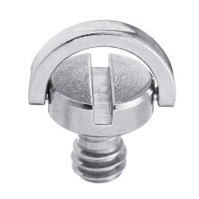 3 Stück LS018 BEXIN 1/4 Zoll Edelstahl C-Ring Schraube für Kamera