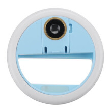 Universal Selfie LED Ringblitz 0,63x Weitwinkel Makro Telefon Externes Objektiv Kamera für Handy