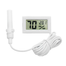 Mini LCD Digital Thermometer Hygrometer Kühlschrank Gefrierschrank Temperatur Feuchtigkeit Meter Weiß Ei Inkubator