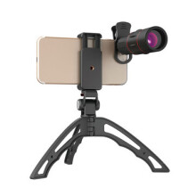APL-18XJJ04 18X Teleskop Zoom Monokular Objektiv Telefon Clip Faltbare Einbeinstativ Stativ Set