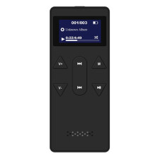 Q32 Verlustfreier MP3-Musikplayer mit Kopfhörer FLAC APE E-Book FM-Radio Aufnahme Musikplayer 4G SCHWARZ