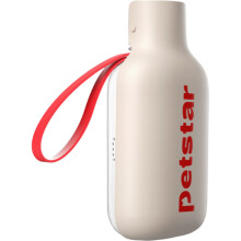 Tragbarer Wasserspender für Hunde im Freien, für den Außenbereich, zum Spazierengehen mit dem Hund, Haustier-Wasserflasche (hellbraun)