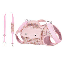 Borsa a tracolla leggera e portatile per animali domestici che escono