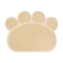 Heimtierbedarf Katzenstreumatten Fußmatten Große PVC-Matten (Beige)
