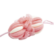 Großer Duschball und dehnbares Handtuch (Pink)