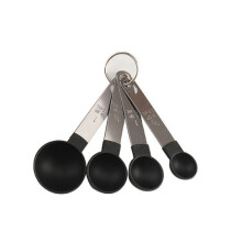 Messbecher-Set aus Edelstahl, 4-teilig, mit Waage, Backwerkzeug-Kombination (grün)