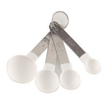 Messbecher-Set aus Edelstahl, 4-teilig, mit Waage, Backwerkzeug-Kombination (grün)