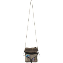 Neu Nette Frauen Einzelnen Schulter Crossbody Telefon Tasche Münze (Kaki)