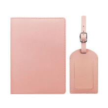 Ticket-Pass-Gepäckanhänger-Set (Pink)