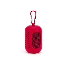 Kühlendes Handtuch für den Sommer, schnelltrocknend, für Fitness und Sport, kühlendes Handtuch (rot, 80 x 30 cm)