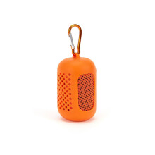 Kühlendes Handtuch für den Sommer, schnelltrocknend, für Fitness und Sport, kühlendes Handtuch (Orange, 80 x 30 cm)