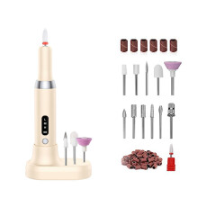 New Model Nail Polish Machine Mini Electric Nail Remover (Khaki)