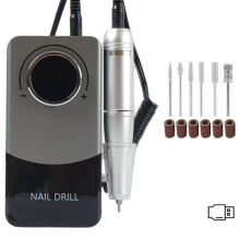 Portable Nail Polisher Nail Polisher Nail Polisher Remover (Gray)
