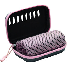Schnelltrocknendes Sporthandtuch, Fitness-Kühlhandtuch für den Außenbereich (Pink)