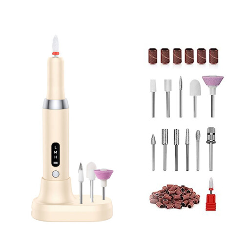 Νέο μοντέλο βερνίκι νυχιών μηχανή Mini Electric Nail Remover (ροζ) 1