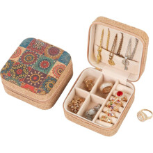 Neue Retro Schmuckschatulle Ohrring Halskette Ring Schmuck Aufbewahrungsbox