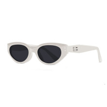 Nye smalle stel briller Uv beskyttelse retro solbriller