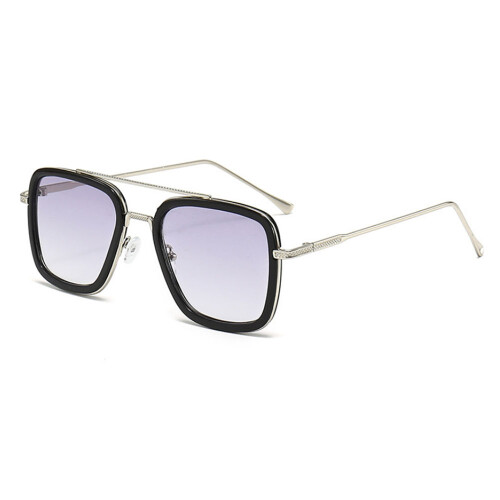 New Fashion Square Frame Solbriller (C3)