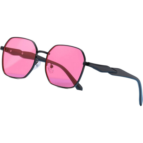 Neue Mode Metall Polygon Sonnenbrille Retro Brillen
