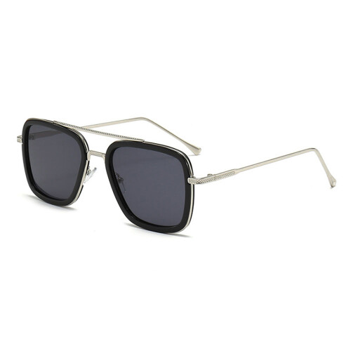 New Fashion Square Frame Solbriller (C2) 1