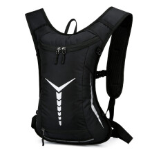 Outdoor-Fahrrad-Rucksack, wasserabweisend, atmungsaktiv, Sportrucksack, Bergsteigertasche (schwarz)