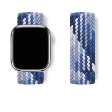 Elastisches Nylon-Einzelschlaufenarmband für Apple Watch [42/44/45/49/46 (S10-Generation) mm, XS]