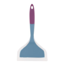 Élelmiszer-minőségű szilikon spatula, magas hőmérsékletnek ellenálló főzőlapát (kék)