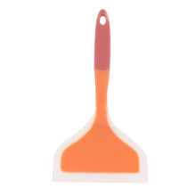 Élelmiszer-minőségű szilikon spatula, magas hőmérsékletnek ellenálló főzőlapát (narancs)