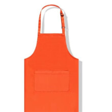 Wasserdichte Grillschürze mit verstellbarer Schnalle (Orange)