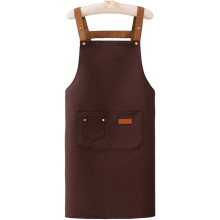 Wasserdichte und ölbeständige Overalls und schmutzabweisende Küchenschürzen (Kaffee)