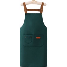 Wasserdichte und ölbeständige Overalls und schmutzabweisende Schürzen für die Küche (Grün)