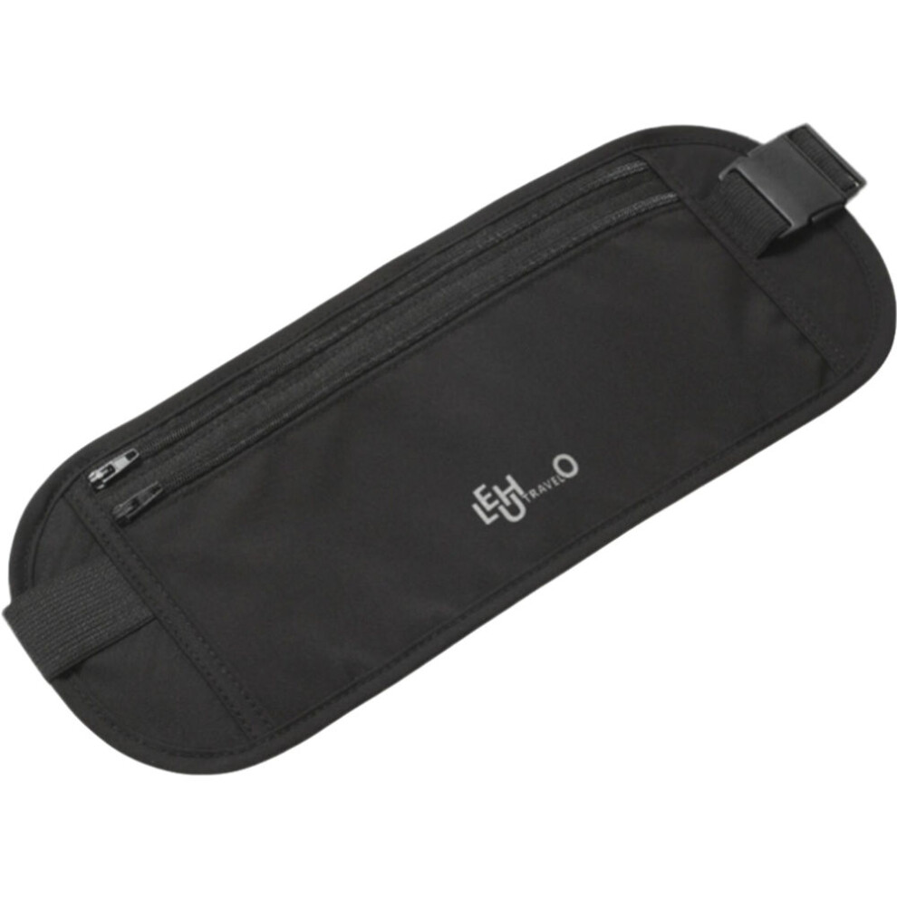 Marsupio Sottile Per Sport Da Corsa (Nero)