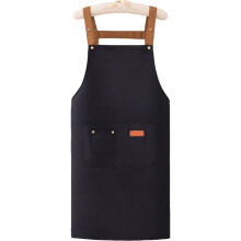 Wasserdichte und ölbeständige Overalls und schmutzabweisende Schürzen für die Küche (schwarz)