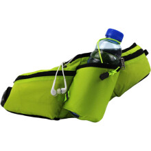 Multifunktionale Lauftasche mit Wasserflasche, Handy und Fitnesstasche (Grün)