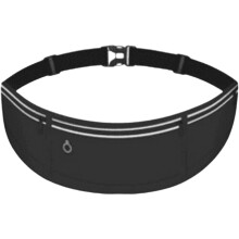 Neue wasserdichte Fitness Running Handytasche Sport Hüfttasche (Schwarz)