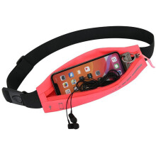 Outdoor-Sportarten Laufen Fitness Handy Kleine Umhängetasche Tragbare Hüfttasche (Pink)