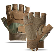 Outdoor-Sport Radfahren Bergsteigen Anti-Rutsch-Training Fitness Halbfingerhandschuhe (M)