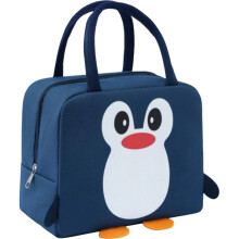 Neue Bento-Tasche, Lunchtasche, große Kapazität, tragbare Lunchbox-Tasche (Dunkelblau)