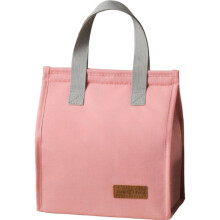 Vertikale, tragbare Lunchtasche mit großem Fassungsvermögen, Isoliertasche, Lunchbox-Tasche (Pink)